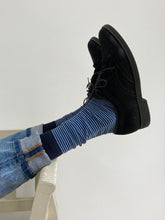 Load image into Gallery viewer, Egyptian Cotton Sock Navy