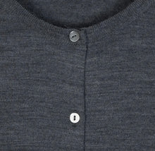 Load image into Gallery viewer, John Smedley Ladies Merino Cardigan - Charcoal