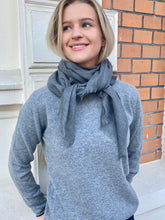 Load image into Gallery viewer, BeggxCo Cashmere Wispy Scarf - Granite
