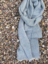 Load image into Gallery viewer, Linen Scarf - Dove