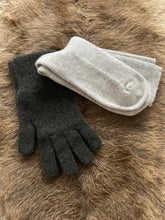 Load image into Gallery viewer, Cashmere Gloves - Charcoal