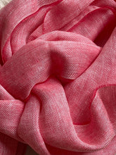 Load image into Gallery viewer, Linen Scarf - Coral