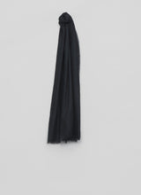 Load image into Gallery viewer, Cashmere Wispy Scarf - Black